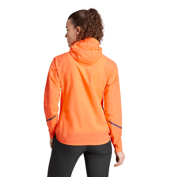 Adidas Women s Terrex Xperior 2.5L Light RAIN.RDY Jacket Semi Impact Orange